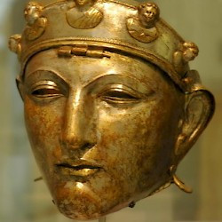 Cavalry mask, found in the river Waal