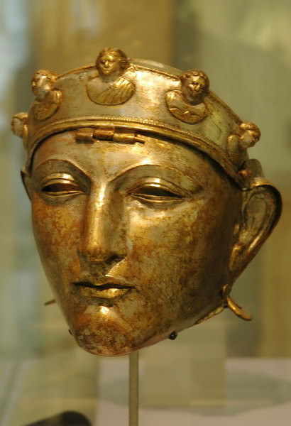 Cavalry mask, found in the river Waal