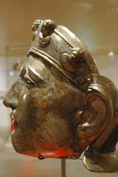 Cavalry mask, found in the river Waal