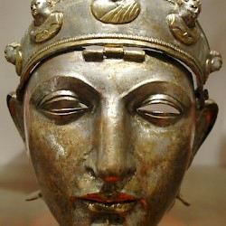 Cavalry mask, found in the river Waal