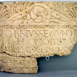 Nijmegen, Inscription of Bisius of X Gemina