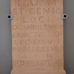 Nijmegen, Dedication by Candidinius, signifer of XXX Ulpia Victrix