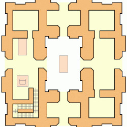 Hypothetical map of the temple on top of the Etemenanki