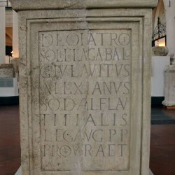 Augsburg, Dedication to Elagabal