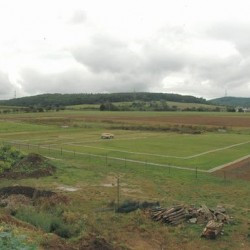 Waldgirmes, Forum, excavation