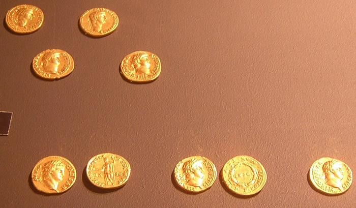 Utrecht, The "treasure of the Domplein" (or what remains of it, since most coins were stolen)