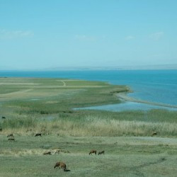 Lake van from the northeast