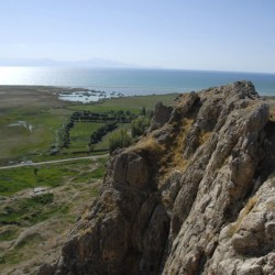 Van, Citadel, View to the west