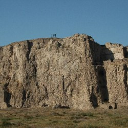 Van, Citadel, royal tombs: view from the south