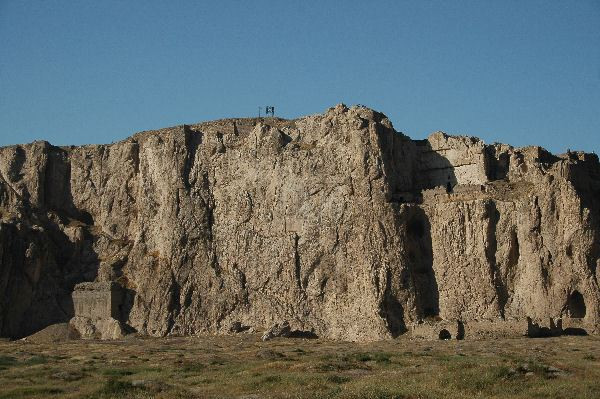 Van, Citadel, royal tombs: view from the south