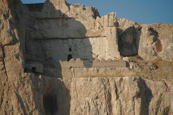 Van, Citadel, royal tombs: view from the south