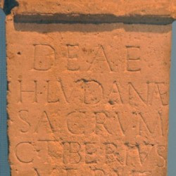 Xanten, Dedication to Hludana