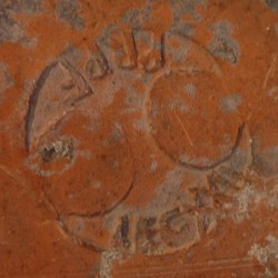 Xanten, Tile of XXII Primigenia Pia Fidelis