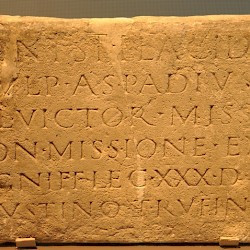 Xanten-Birten, Dedication by three discharged soldiers of XXX Ulpia Victrix
