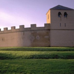 Xanten CUT, City wall with tower