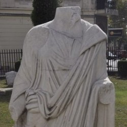Viminacium, Statue of a man