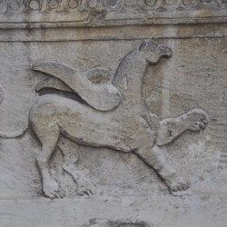 Sirmium, Relief of a winged griffin
