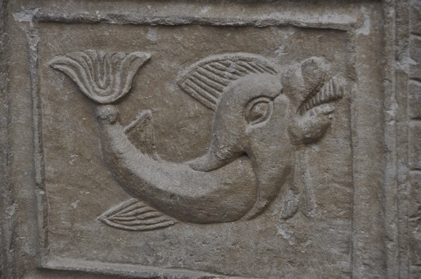 Sirmium, Relief of a dolphin