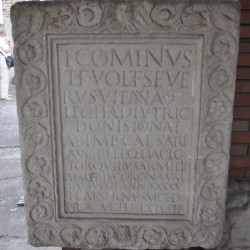 Sirmium, Inscription of a legionary of II Adiutrix