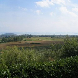 Lake Trasimene, Panorama of the battlefield, seen from the north