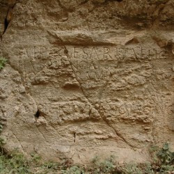 Seleucia in Pieria, Tunnel, Dedication to Antoninus Pius