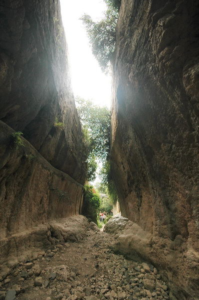 Seleucia in Pieria, Tunnel, Exit