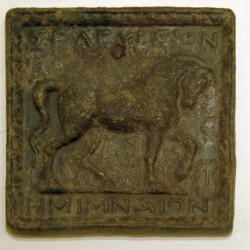 Seleucia in Pieria, Weight of half a mina (horse)