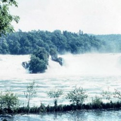 The waterfall at Schaffhausen