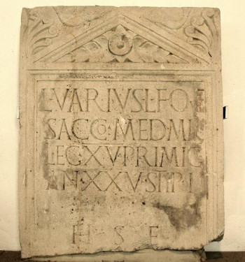 Mainz, Tombstone of L. Varius Sacco