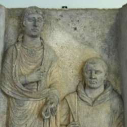 Mainz, Relief of a Roman couple