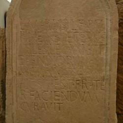Mainz, Tombstone of L. Marius of XXI Rapax