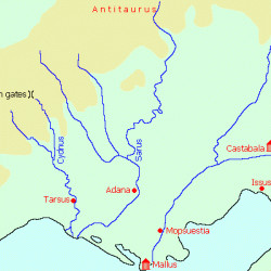 Map of Cilicia