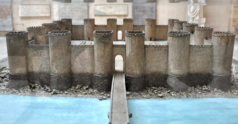 Köln-Deutz, Castle, Model