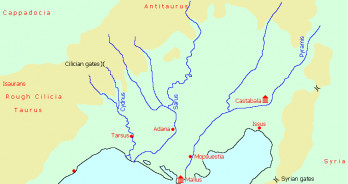 Map of Cilicia