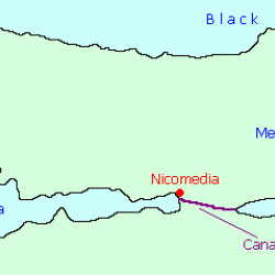 Map of Pliny's Canal