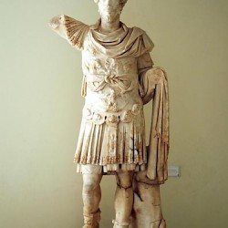 Lepcis Magna, Marcus Aurelius as a young emperor