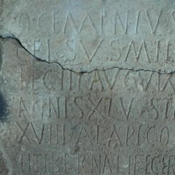 Lepcis Magna, Tombstone of Geminius