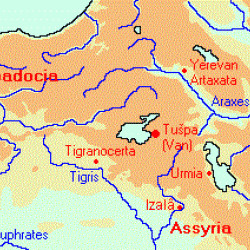 Map of Armenia