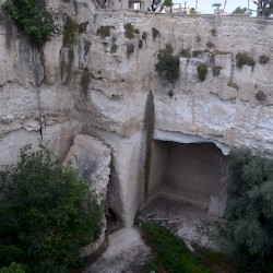 Syracuse, Latomia dei Cappuccini, where the Athenian POWs were forced to work
