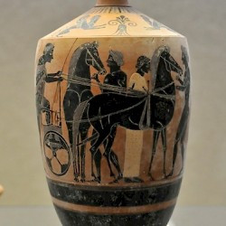 Syracuse, Vase with a chariot (Taleides Painter)