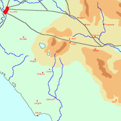 Map of Coriolanus' Campaigns