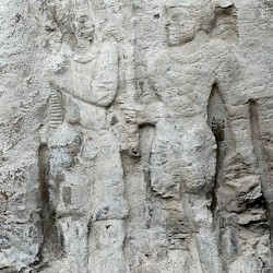 Naqš-e Rajab, Investiture relief of Ardašir I, princes