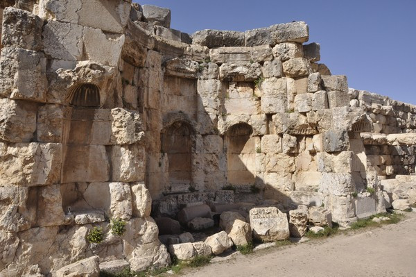 Baalbek, Temple of Jupiter, Great Court, North portico
