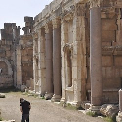 Baalbek, Temple of Jupiter, Great Court, North portico