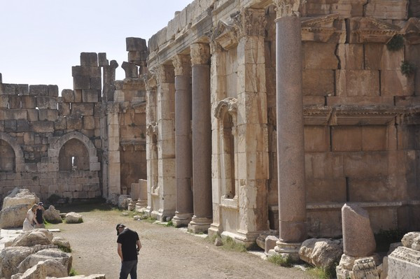 Baalbek, Temple of Jupiter, Great Court, North portico