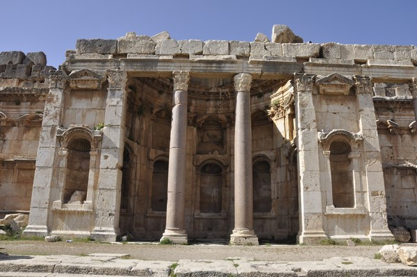 Baalbek, Temple of Jupiter, Great Court, North portico