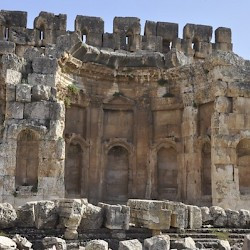 Baalbek, Temple of Jupiter, Great Court, South portico