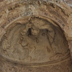 Baalbek, Temple of Jupiter, Great Court, South Portico, Apse