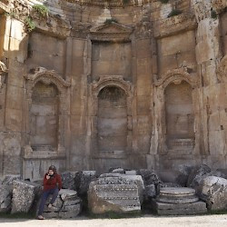 Baalbek, Temple of Jupiter, Great Court, South portico
