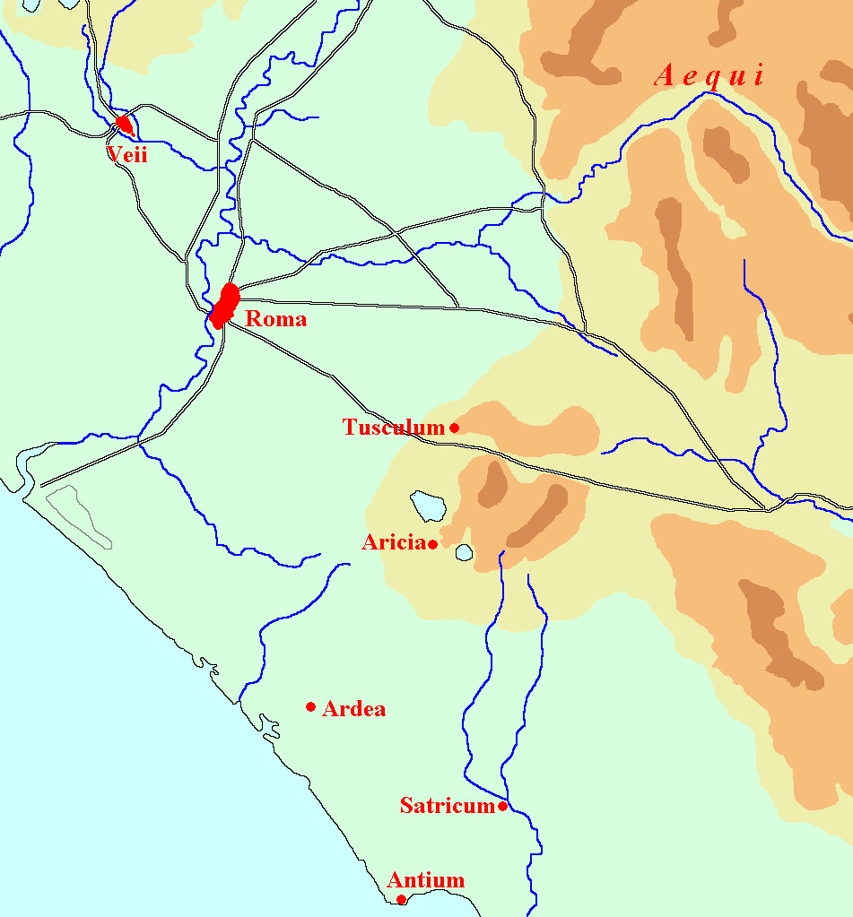Latium in the age of P. Valerius Publicola